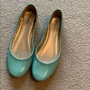 Teal flats